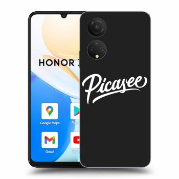 Picasee crna silikonska maskica za Honor X7 - Picasee - White