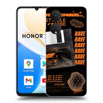 Picasee crna silikonska maskica za Honor X7 - RAVE