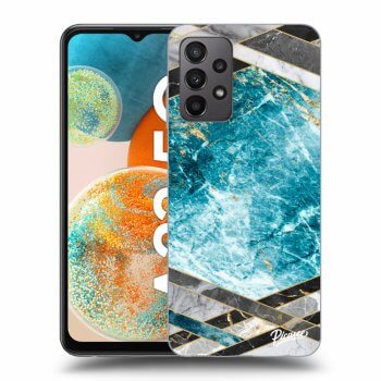 Maskica za Samsung Galaxy A23 - Blue geometry