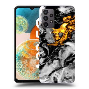Maskica za Samsung Galaxy A23 - Black Gold 2