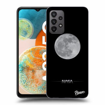 Picasee crna silikonska maskica za Samsung Galaxy A23 A235F 4G - Moon Minimal