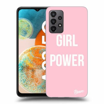 Picasee crna silikonska maskica za Samsung Galaxy A23 A235F 4G - Girl power