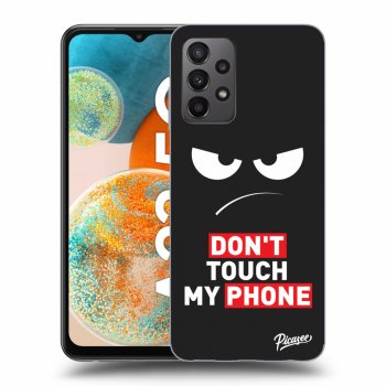 Maskica za Samsung Galaxy A23 - Angry Eyes - Transparent