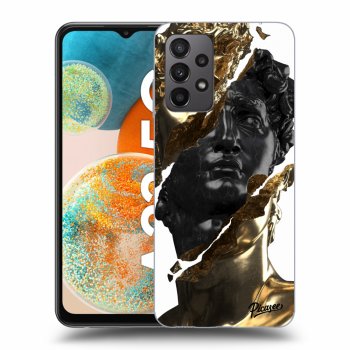 Maskica za Samsung Galaxy A23 - Gold - Black