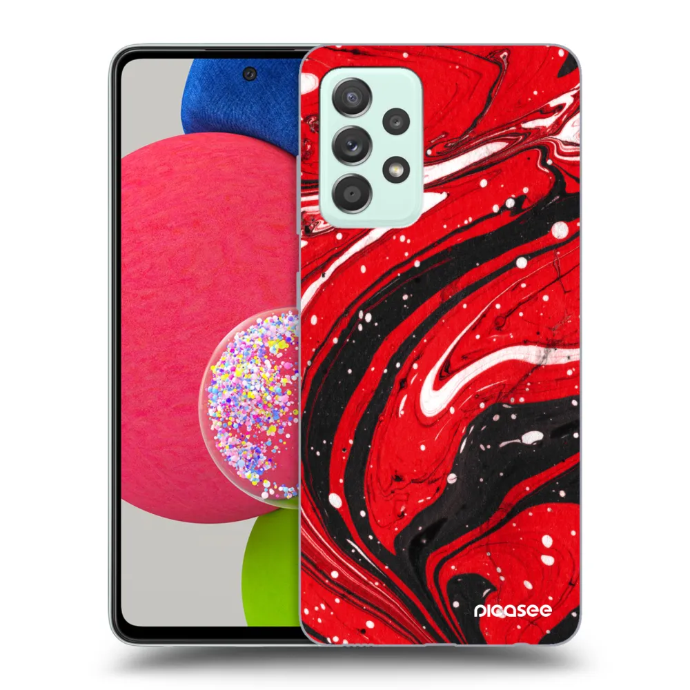 Picasee ULTIMATE CASE za Samsung Galaxy A73 5G - Red black