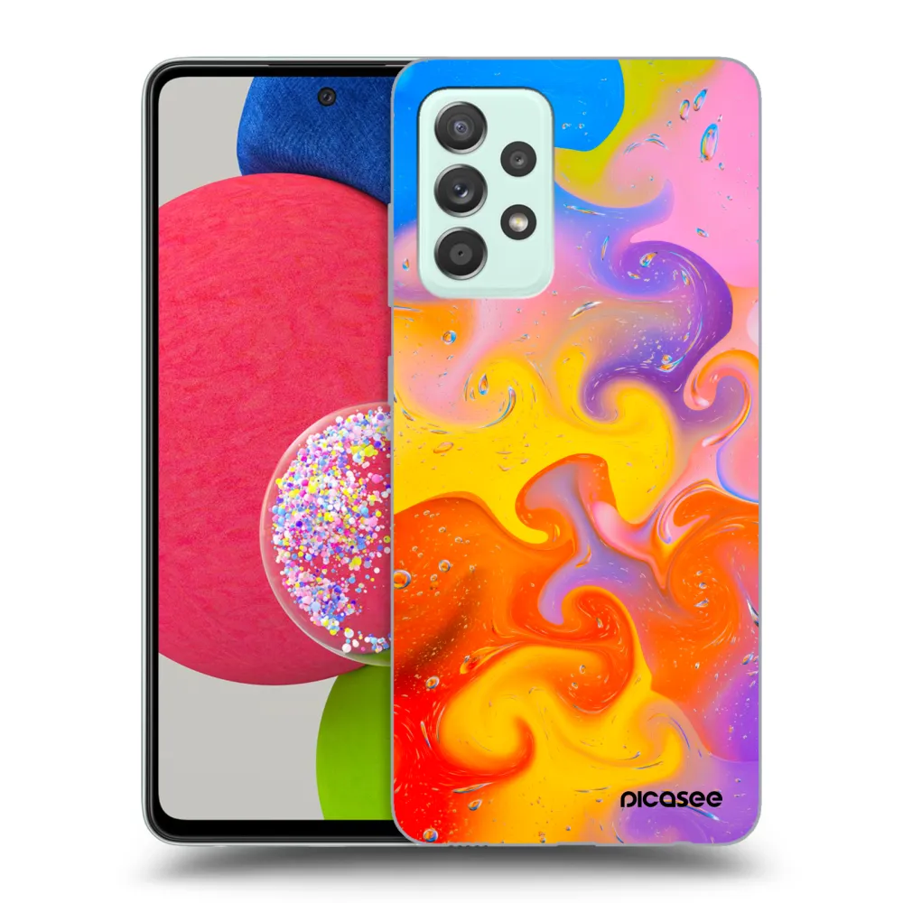 Picasee ULTIMATE CASE za Samsung Galaxy A73 5G - Bubbles