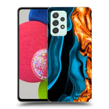 Maskica za Samsung Galaxy A73 5G - Gold blue