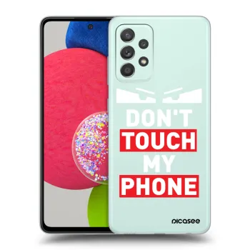 Picasee silikonska prozirna maskica za Samsung Galaxy A73 5G - Shadow Eye - Transparent