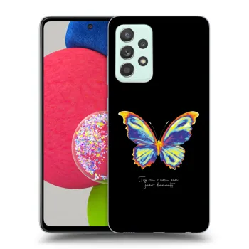 Maskica za Samsung Galaxy A73 5G - Diamanty Black