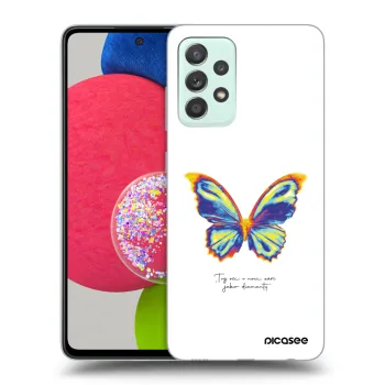 Maskica za Samsung Galaxy A73 5G - Diamanty White