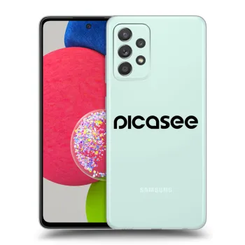 Picasee silikonska prozirna maskica za Samsung Galaxy A73 5G - Picasee - new logo - black
