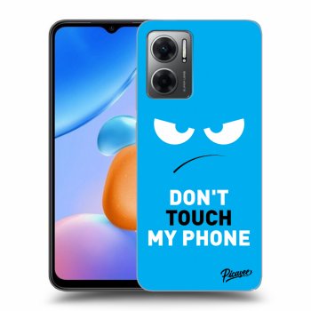 Maskica za Xiaomi Redmi 10 5G - Angry Eyes - Blue