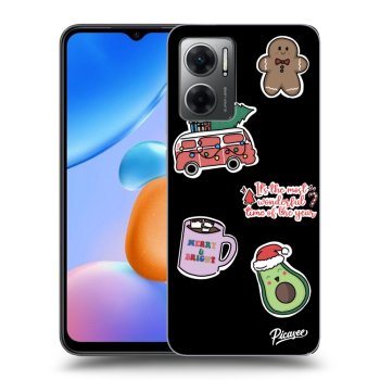 Maskica za Xiaomi Redmi 10 5G - Christmas Stickers