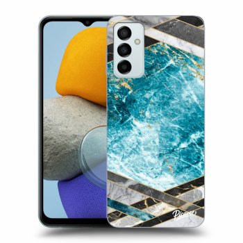 Maskica za Samsung Galaxy M23 5G - Blue geometry