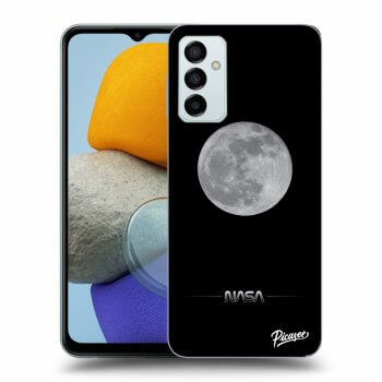 Picasee crna silikonska maskica za Samsung Galaxy M23 5G - Moon Minimal