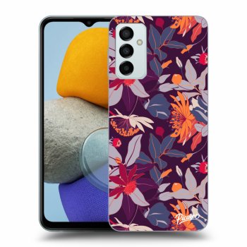 Maskica za Samsung Galaxy M23 5G - Purple Leaf