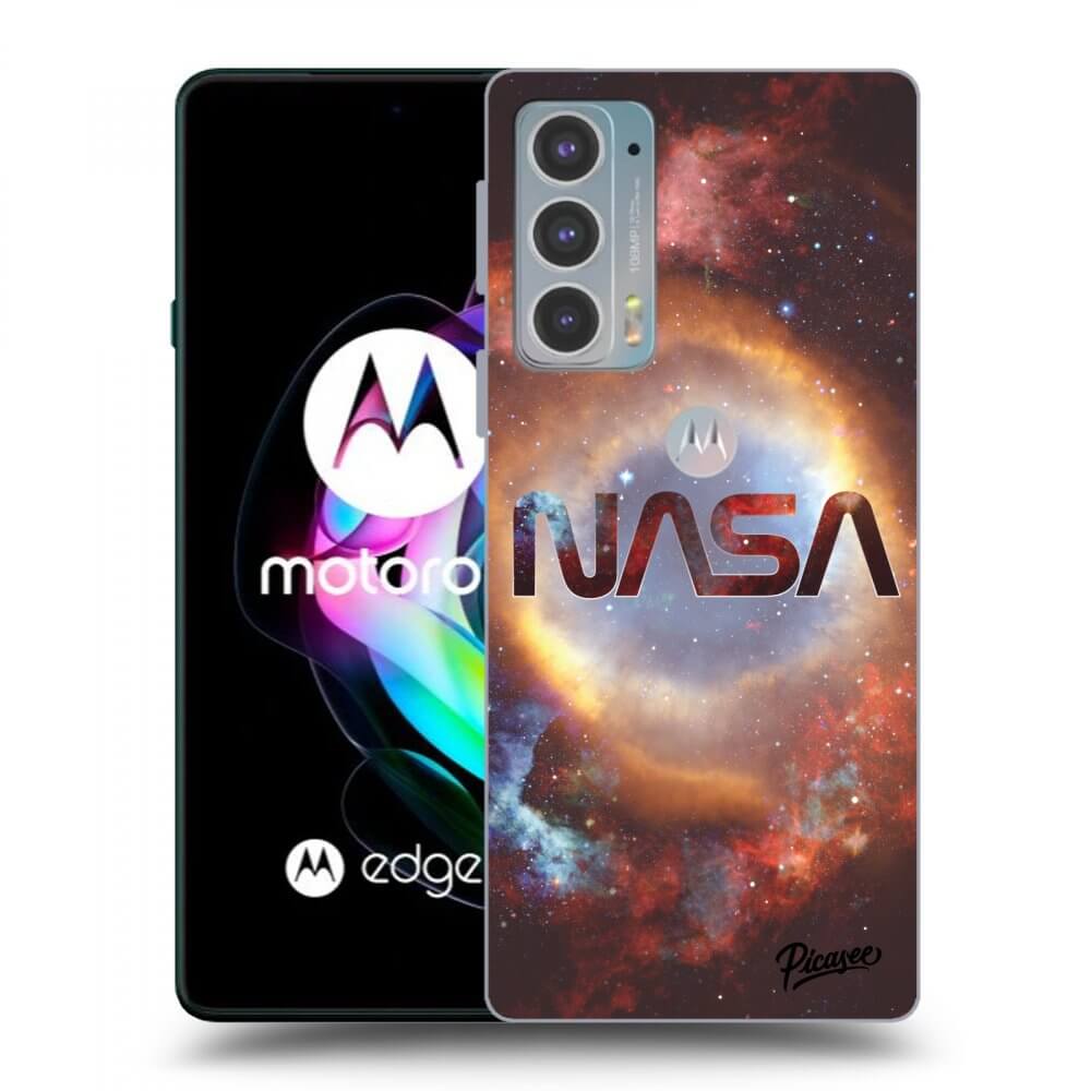 Picasee silikonska prozirna maskica za Motorola Edge 20 - Nebula