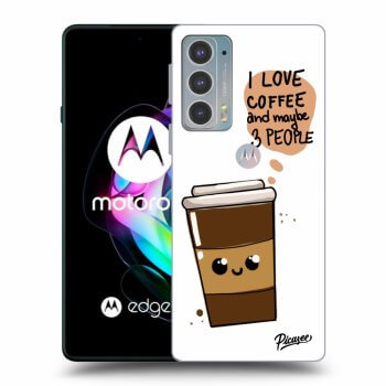 Maskica za Motorola Edge 20 - Cute coffee