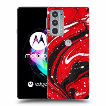Maskica za Motorola Edge 20 - Red black