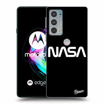 Picasee crna silikonska maskica za Motorola Edge 20 - NASA Basic