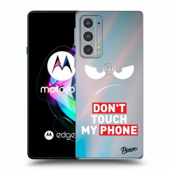 Maskica za Motorola Edge 20 - Angry Eyes - Transparent