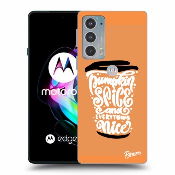 Maskica za Motorola Edge 20 - Pumpkin coffee