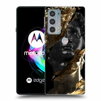 Maskica za Motorola Edge 20 - Gold - Black