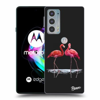 Maskica za Motorola Edge 20 - Flamingos couple