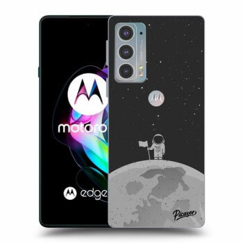 Picasee silikonska prozirna maskica za Motorola Edge 20 - Astronaut