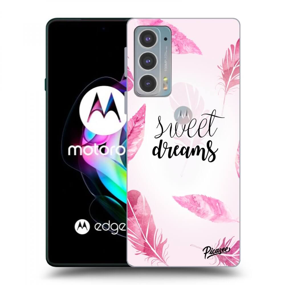 Picasee silikonska prozirna maskica za Motorola Edge 20 - Sweet dreams