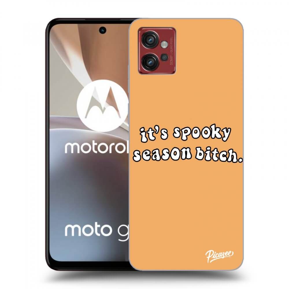 Picasee silikonska prozirna maskica za Motorola Moto G32 - Spooky season