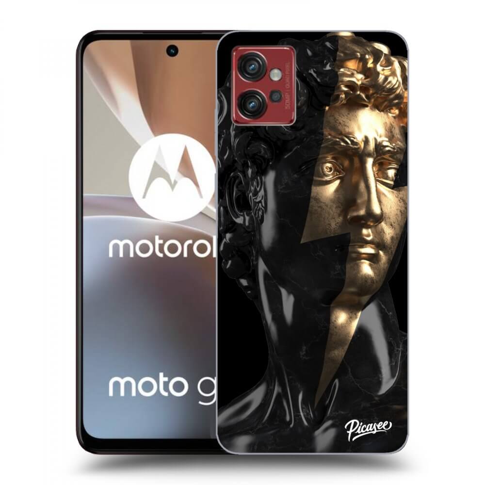 Picasee crna silikonska maskica za Motorola Moto G32 - Wildfire - Black