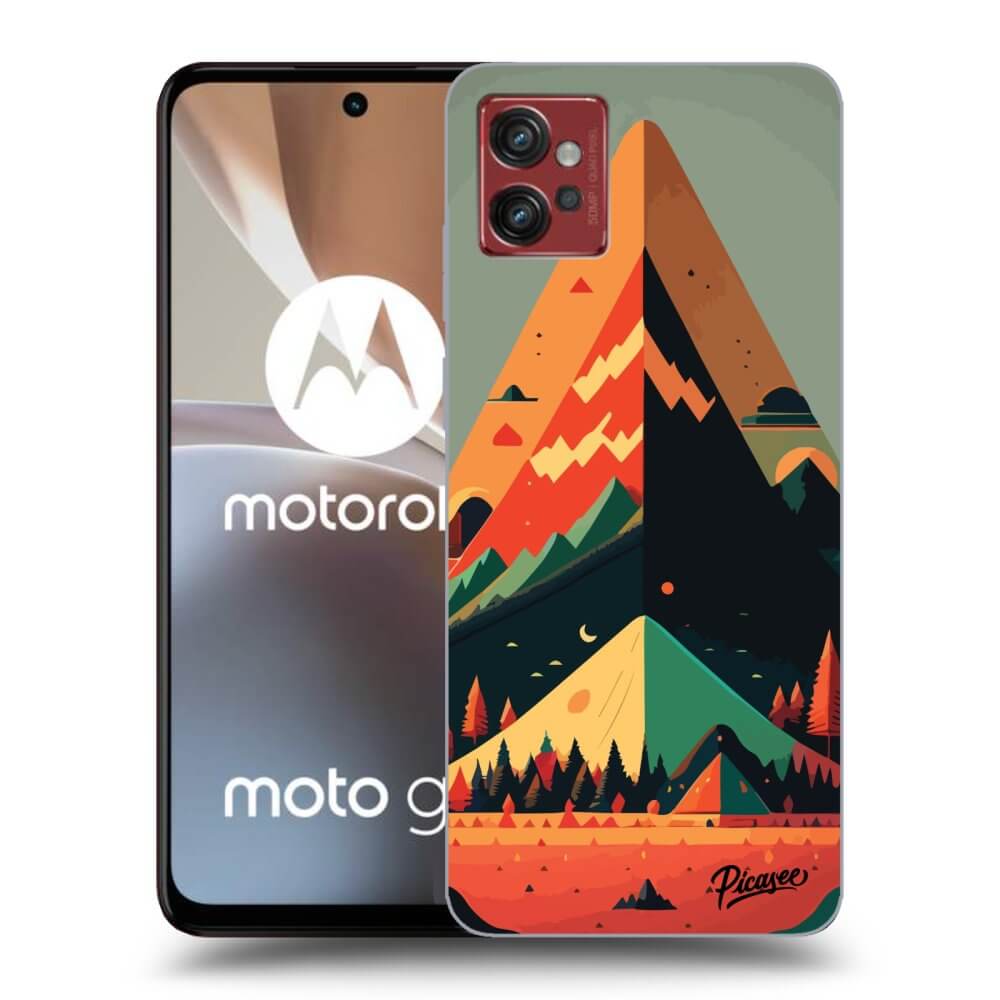 Picasee silikonska prozirna maskica za Motorola Moto G32 - Oregon