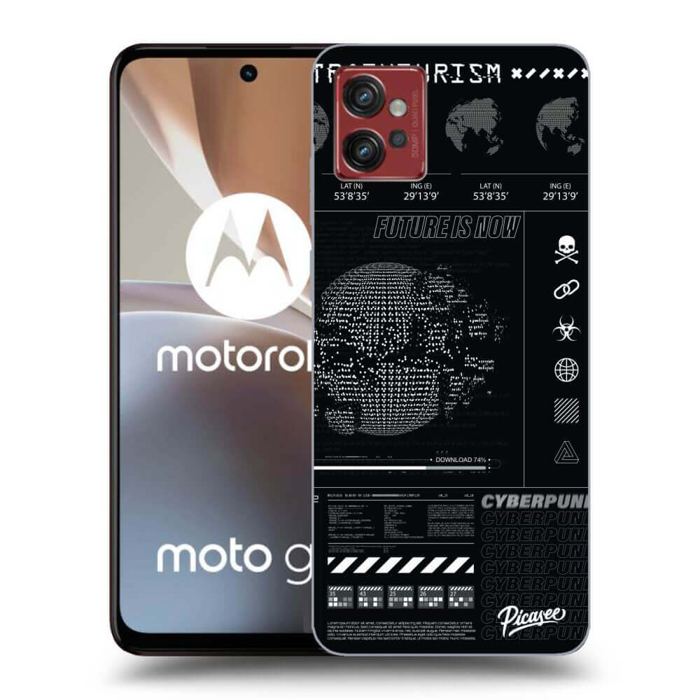 Picasee crna silikonska maskica za Motorola Moto G32 - FUTURE