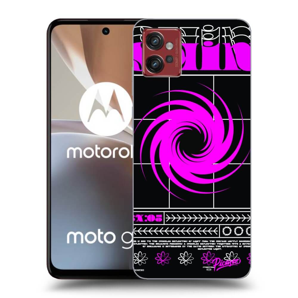 Picasee crna silikonska maskica za Motorola Moto G32 - SHINE