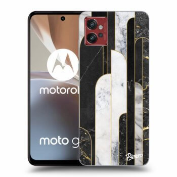 Maskica za Motorola Moto G32 - Black & White tile