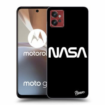 Picasee crna silikonska maskica za Motorola Moto G32 - NASA Basic