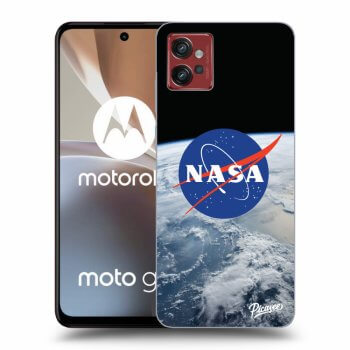 Picasee crna silikonska maskica za Motorola Moto G32 - Nasa Earth
