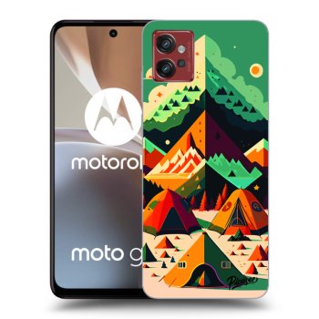Picasee crna silikonska maskica za Motorola Moto G32 - Alaska