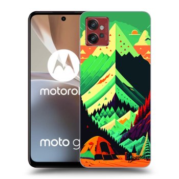 Picasee crna silikonska maskica za Motorola Moto G32 - Whistler