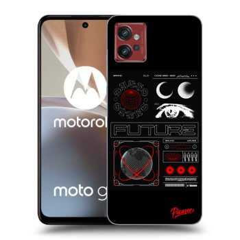Picasee silikonska prozirna maskica za Motorola Moto G32 - WAVES