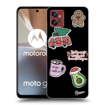 Maskica za Motorola Moto G32 - Christmas Stickers