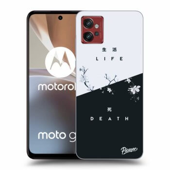 Picasee silikonska prozirna maskica za Motorola Moto G32 - Life - Death