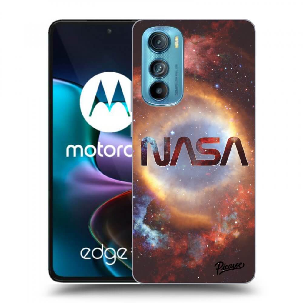 Picasee silikonska prozirna maskica za Motorola Edge 30 - Nebula