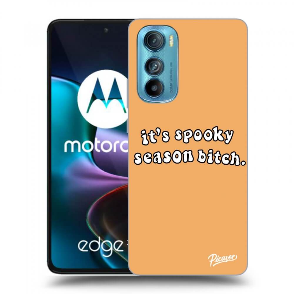Picasee silikonska prozirna maskica za Motorola Edge 30 - Spooky season