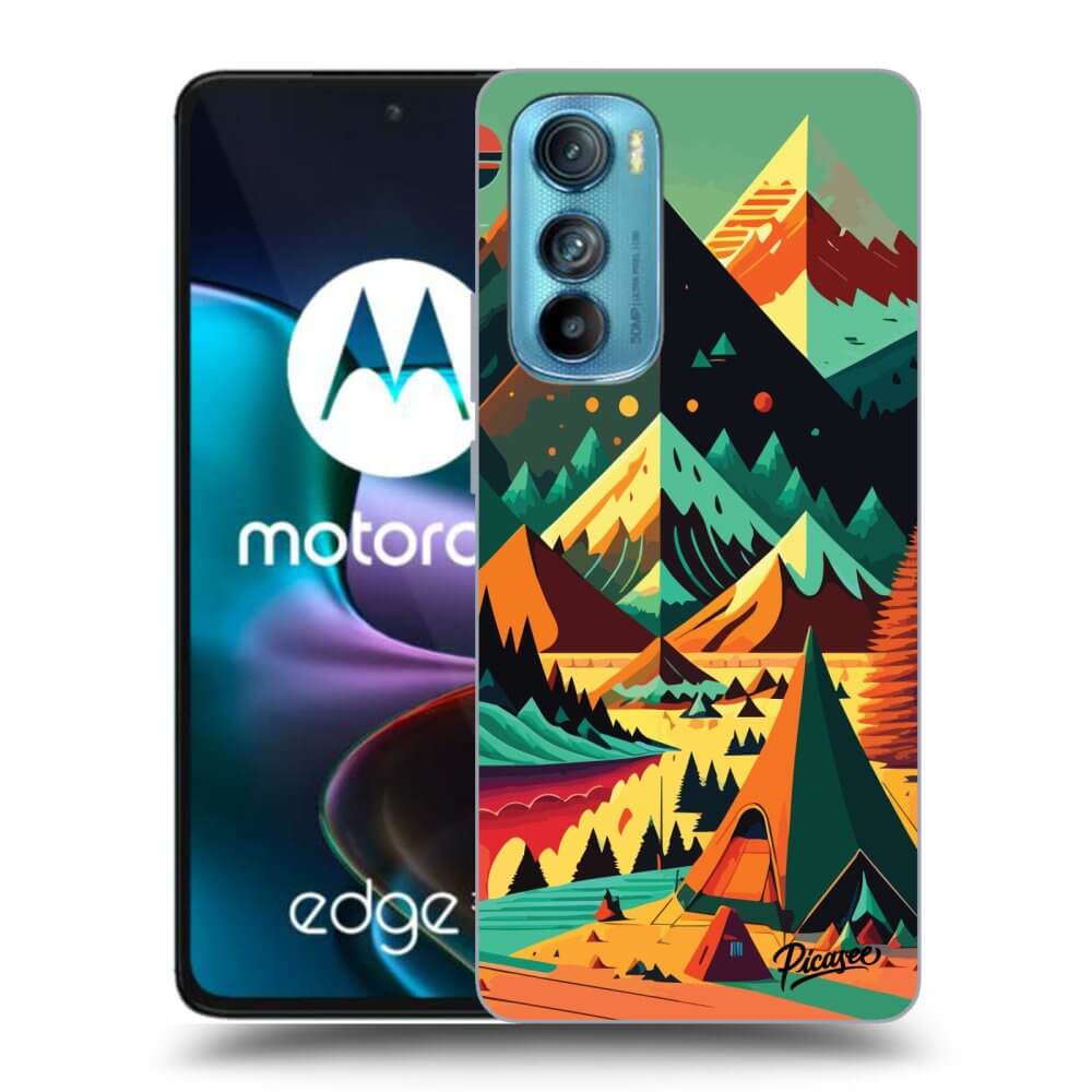 Picasee crna silikonska maskica za Motorola Edge 30 - Colorado