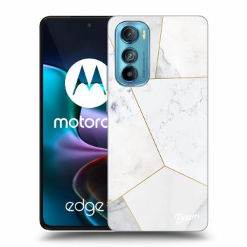 Maskica za Motorola Edge 30 - White tile