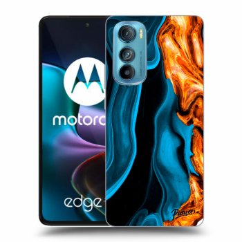 Maskica za Motorola Edge 30 - Gold blue