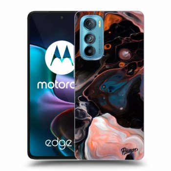 Picasee crna silikonska maskica za Motorola Edge 30 - Cream