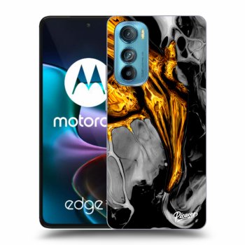 Maskica za Motorola Edge 30 - Black Gold